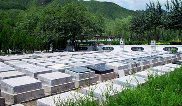 洪家坡公墓墓区