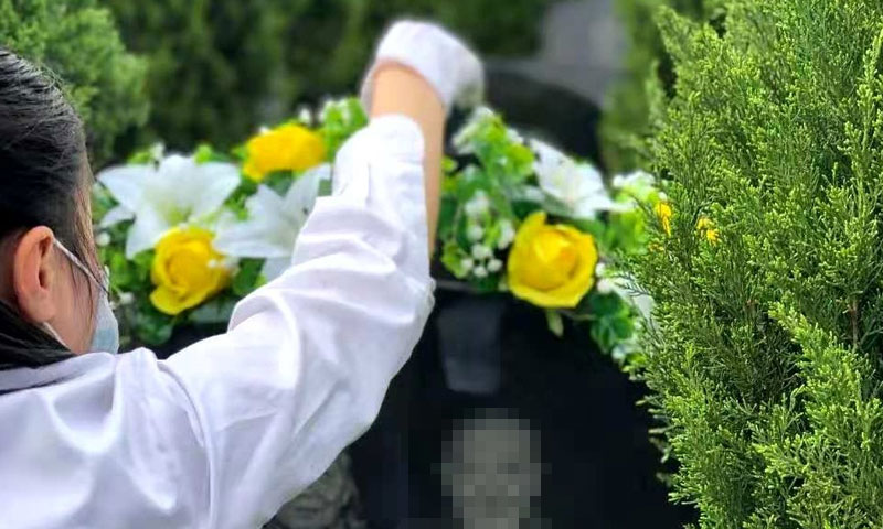 灵安陵园代客祭扫服务图三