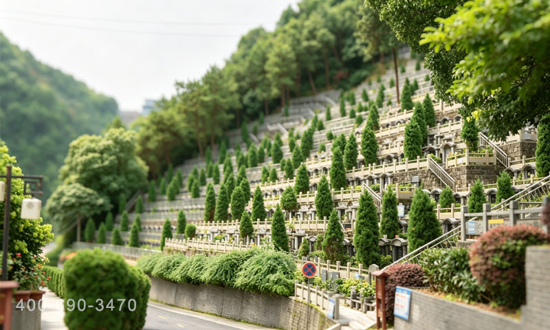 重庆龙居山陵园墓区环境